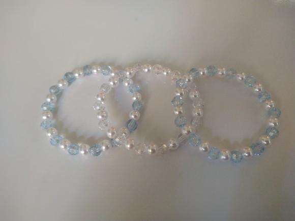 Kit de Pulseiras de Pérolas