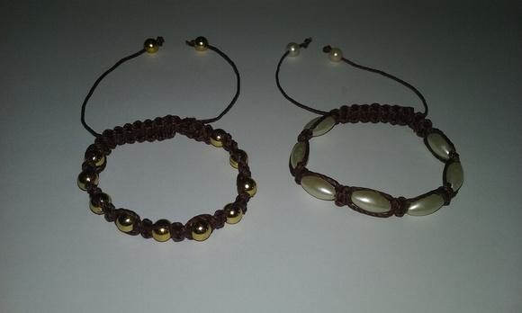 Kit Pulseira Infantil Shambala Marrom