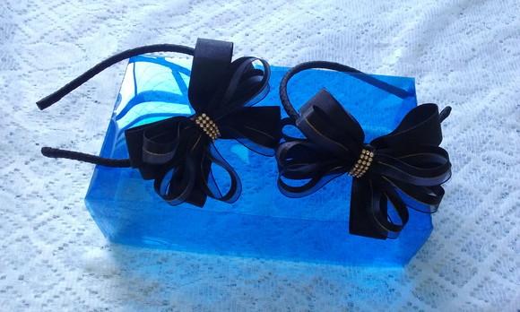 Tiara Laço Preto