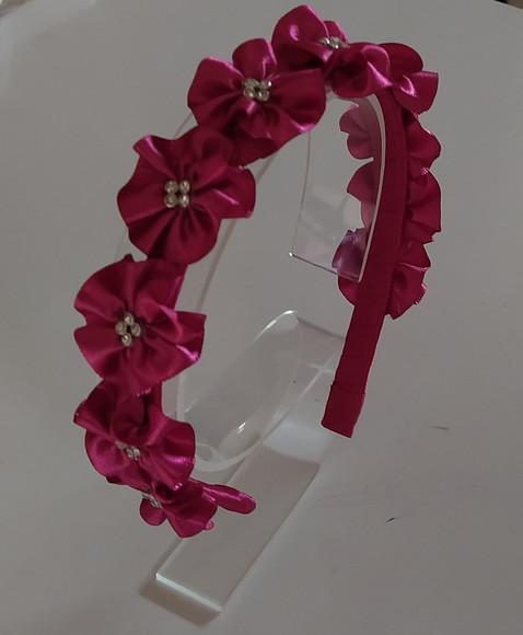 Tiara Rosinhas Pink
