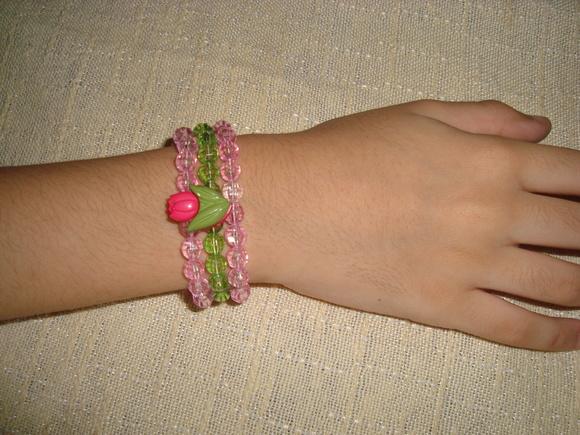 Pulseira Infantil Flor
