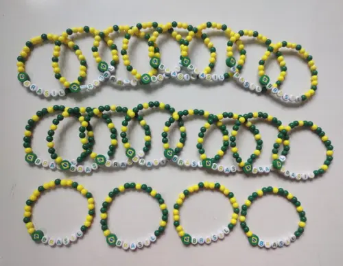 Pulseira Adulto Brasil Personalizada