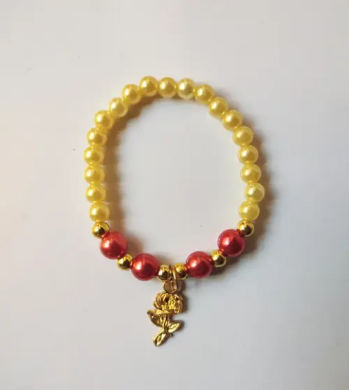 Pulseira Flor Dourada