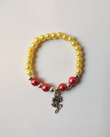 Pulseira Flor Prata