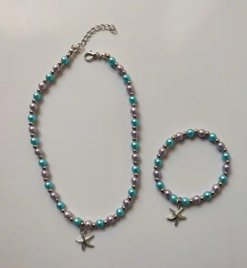 Kit Colar e Pulseira Estrela do Mar