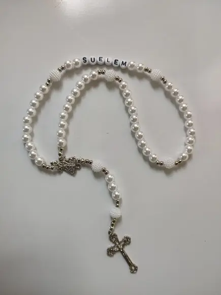 Terço Personalizado em Pérolas