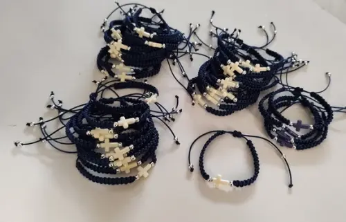 Pulseira Infantil Shambala "cruz"
