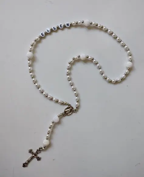 Terço Personalizado em Pérolas