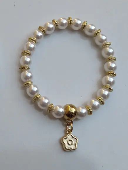 Pulseira de pérolas para madrinhas