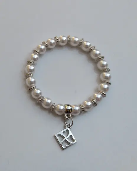 Pulseira de pérolas para madrinhas