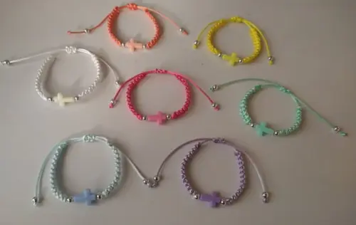 Pulseira Infantil Shambala "cruz"