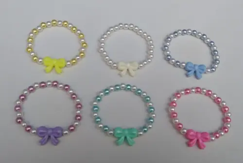 Pulseira infantil lacinho ( 1 unidade)
