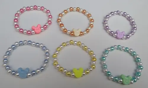 Pulseira Infantil Mickey (1 Unidade)