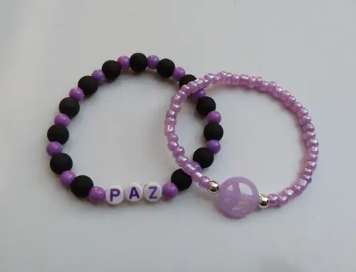 Kit pulseiras da paz (adulto)