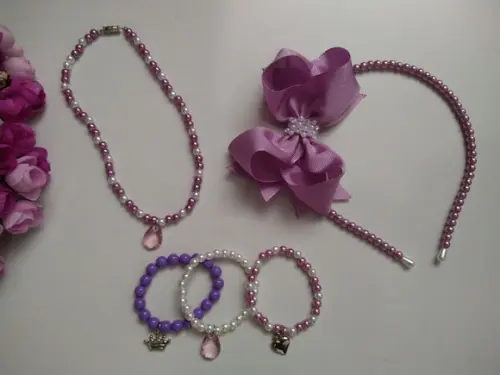 Kit Infantil Princesa Lilás
