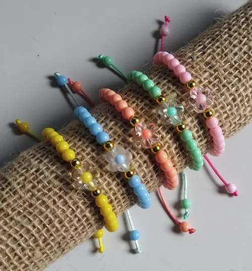 Pulseira Florzinha Regulável (1unidade)