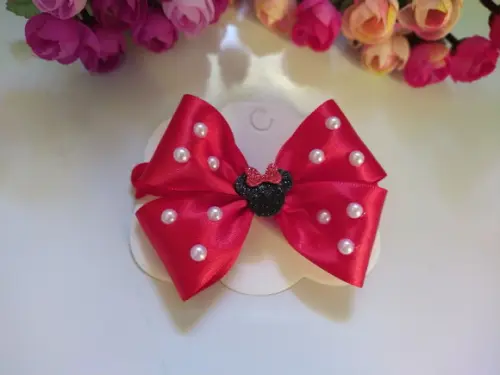 Faixa Minnie Vermelha