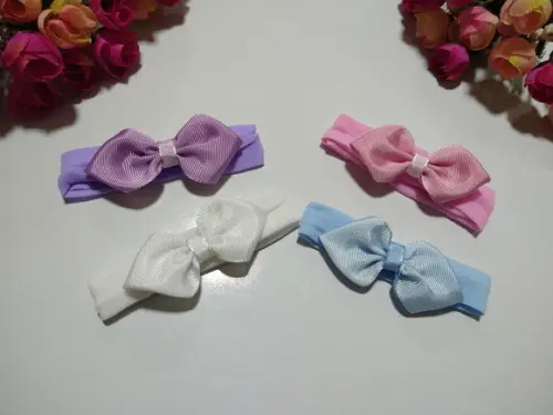 Kit 4 Faixinhas Bebê