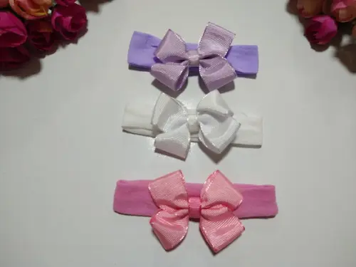 Kit 3 faixinhas bebê