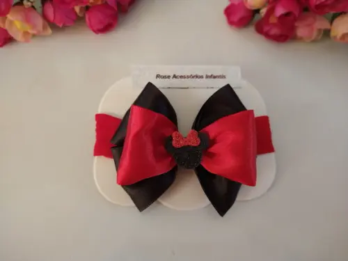 Faixa Minnie Vermelha