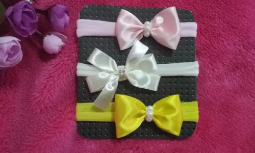 Kit 3 faixinhas bebê