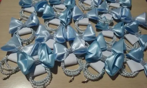 Kit Laço e Pulseiras Sapatinho