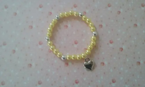 Pulseira Princesa Amarela