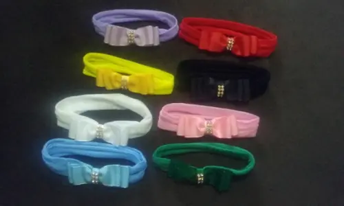 Kit faixinhas de bebê lacinho