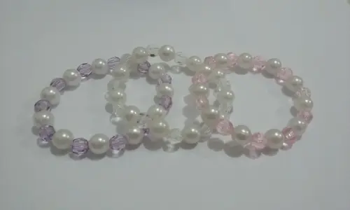 Kit de Pulseiras de Pérolas