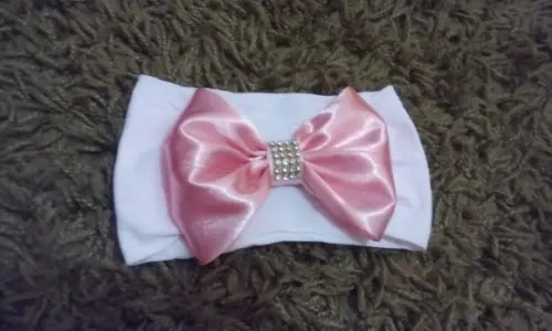 Faixa Laço Rosa