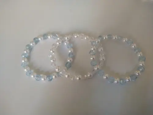 Kit de Pulseiras de Pérolas
