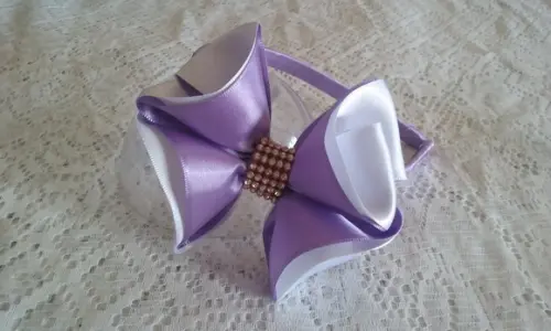 Tiara Laço Lilás