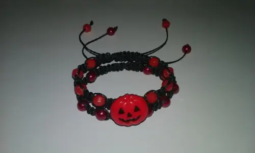 Kit Pulseira Infantil Shambala Vermelha