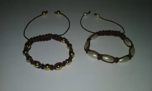 Kit Pulseira Infantil Shambala Marrom