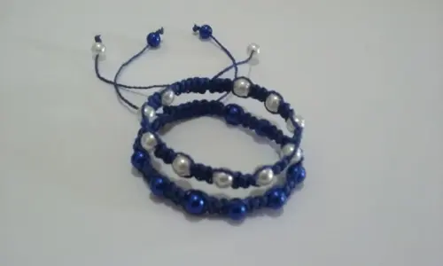 Kit de Pulseiras Infantis Shambala Azul