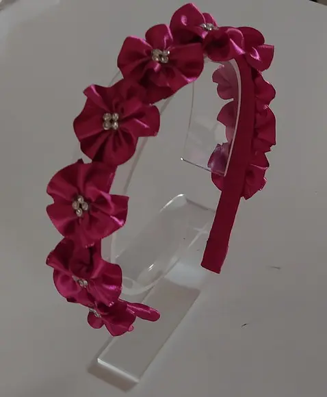 Tiara Rosinhas Pink