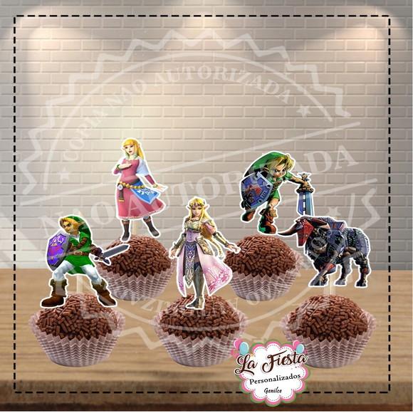 Aplique para Docinhos The Legend Of Zelda