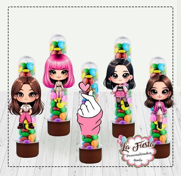 Aplique para Tubete Black Pink