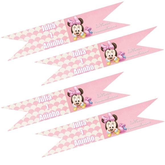 Bandeirinha Sanduíches\docinhos Minnie B