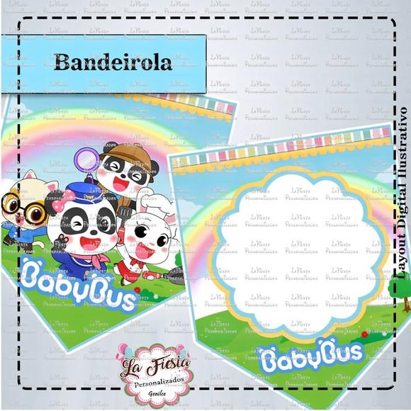 Bandeirola / Varalzinho Baby Bus