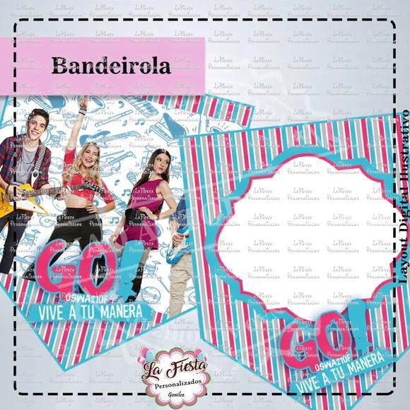 Bandeirola / Varalzinho Go! Viva a sua Maneira