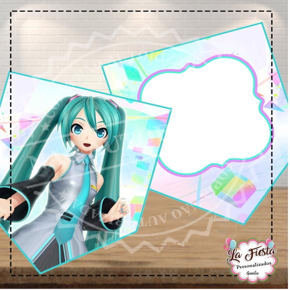 Bandeirola / Varalzinho Hatsune Miku