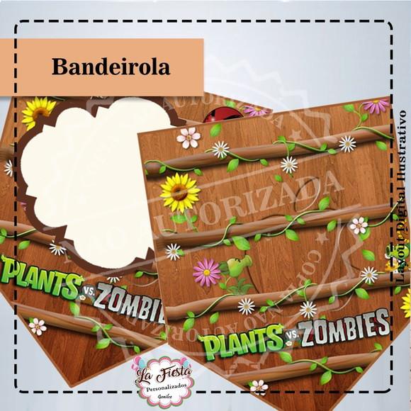Bandeirola / Varalzinho Plants vs. Zombies