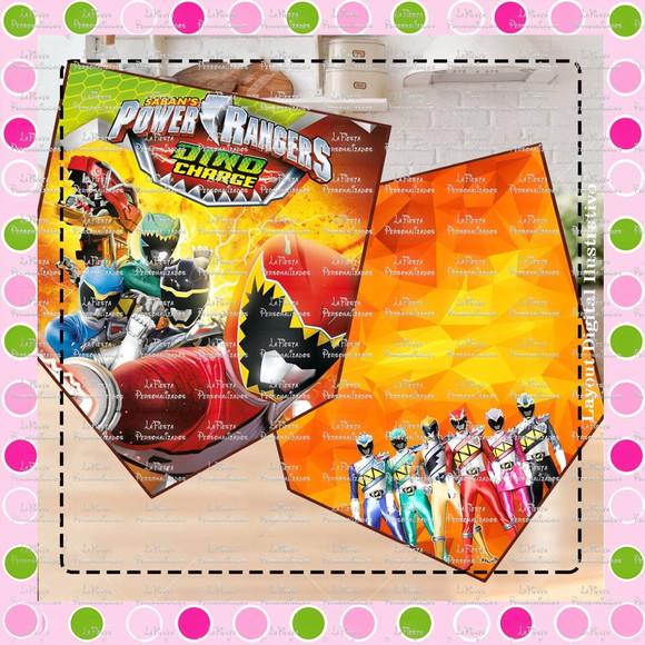 Bandeirola / Varalzinho Power Rangers