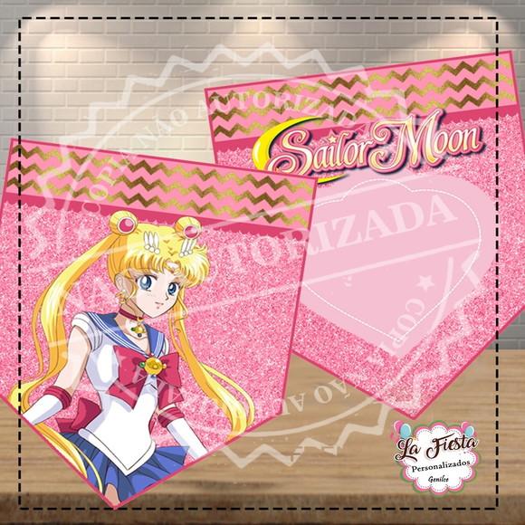 Bandeirola / Varalzinho Sailor Moon