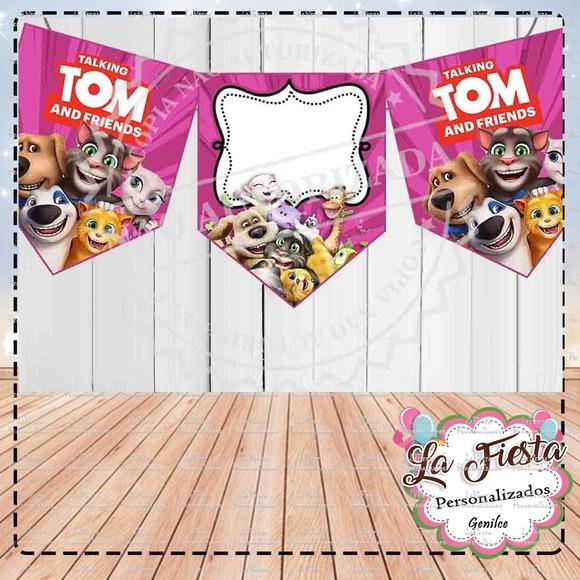 Bandeirola / Varalzinho Talking Tom