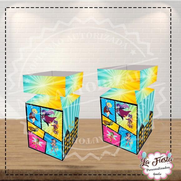 Caixa Meia Bala DC Super Hero Girls