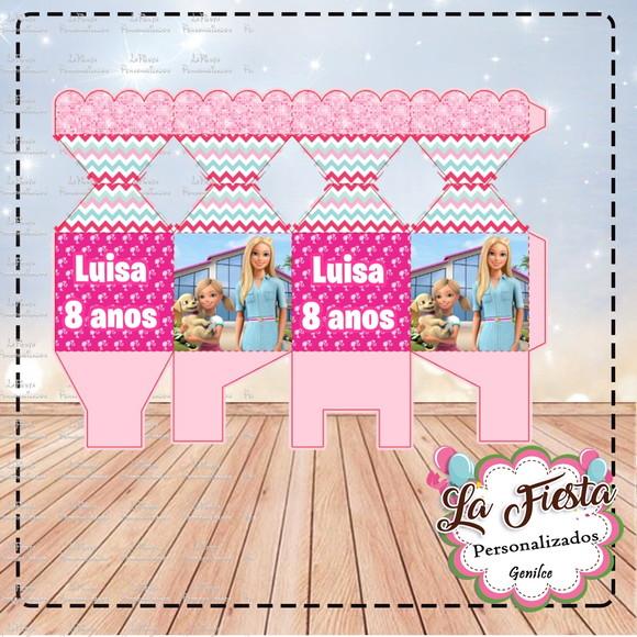 Caixa Meia Bala Barbie