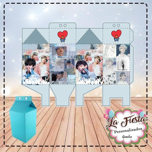 Caixa Milk Banda Bts