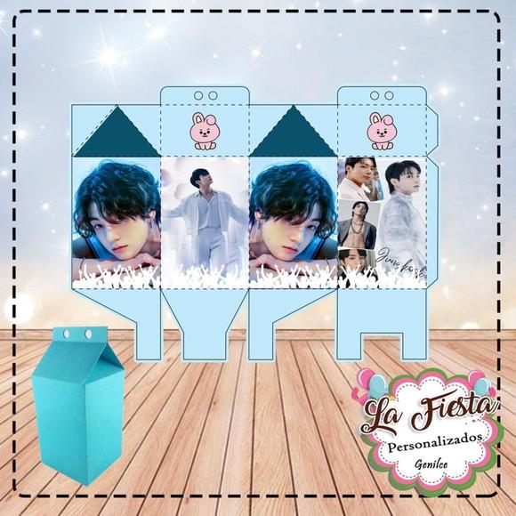 Caixa Milk Banda Bts